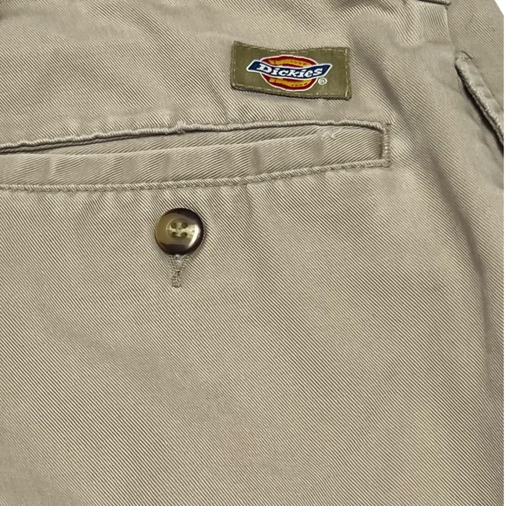 Dickies Men's Tan Light Brown Khaki Beige Workwear Pant Chino Straight Leg 36x31